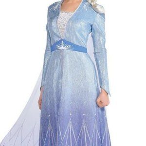 Elsa Costume Dress - Adult Size Medium - Frozen 2 - rhinestones galore!
